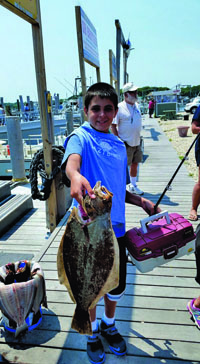 Take a Kid Fishing on the Lazybones – Montauk Sun